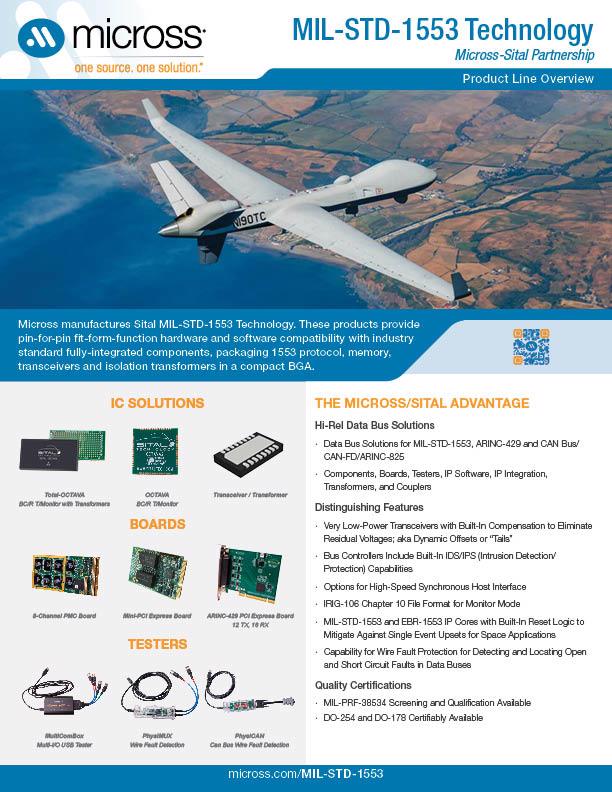 MIL-STD-1553 Technology Flyer